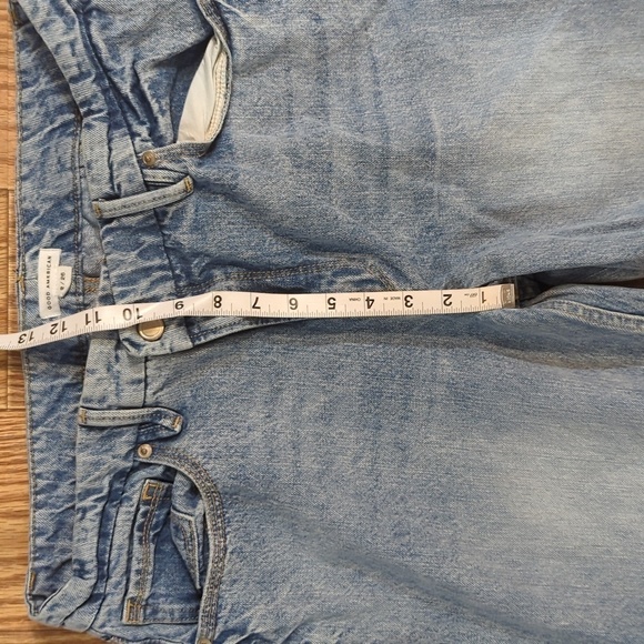 Good American Good 90s relaxed fit 100% cotton oversized distressed jeans, 2/26* - Picture 3 of 7